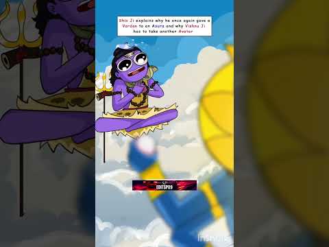 shiv ji explain why he give once again vardhan........#trendingshorts #shiv #vishnu #bhagwan