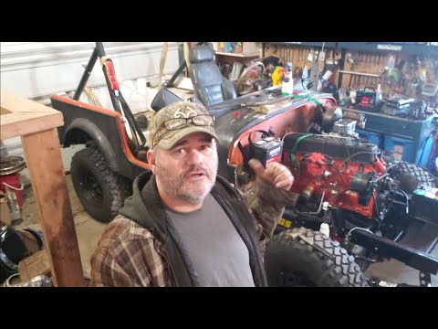 Mounting A Fiberglass Body On A Jeep CJ7