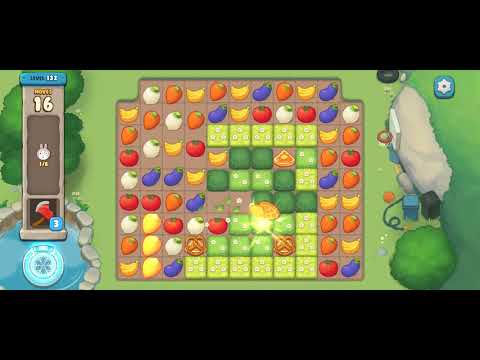 [Gameplay] We Bare Bears Match3 - Level 132 (No Boosters)