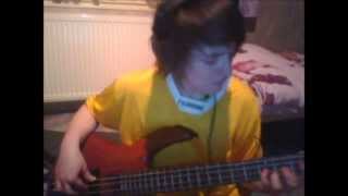 Už mizí pryč je Hanka - J.A.R.  [bass cover]