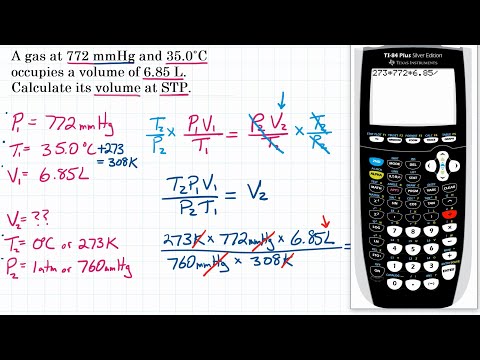 Combined Gas Law - Practice - 1