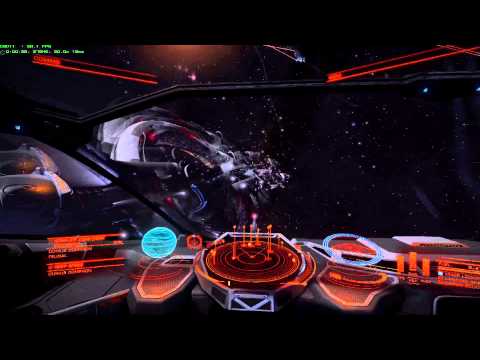 Elite: Dangerous Imperial capital ship warp-in