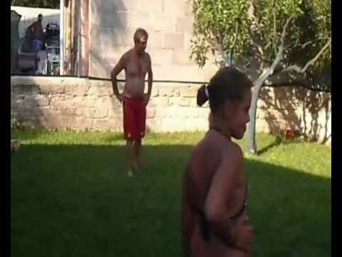 incontro di calcetto ariel contro nonno pippo