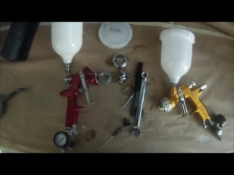 How to Clean a Spray Gun "Properly"