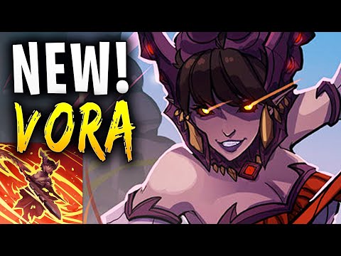 NEW VORA TALENT FINALLY GOOD? - Paladins Gameplay Build