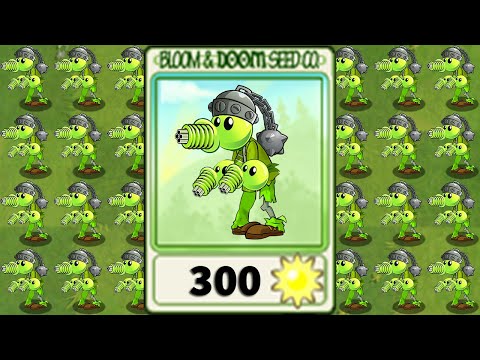 Plants vs Zombies Mod All Pea Zomplant  vs All ZomBotany 2! WIN The Game!