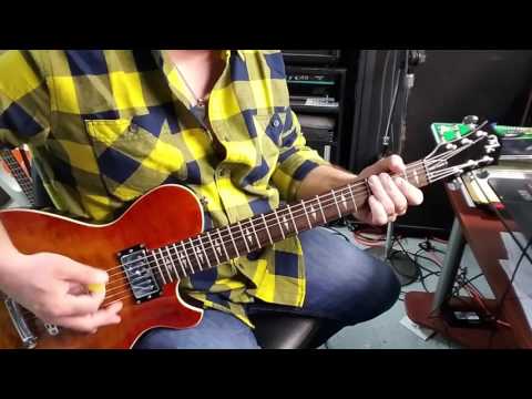 Michael Rockert guitar tutorial - Not For the Innocent  (KISS)