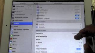 iPad: How to Childproof / Set Parental Controls​​​ | H2TechVideos​​​