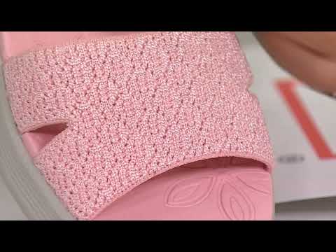 Skechers Slip-ins Pier Lite Knit Wedges -Adoration on QVC