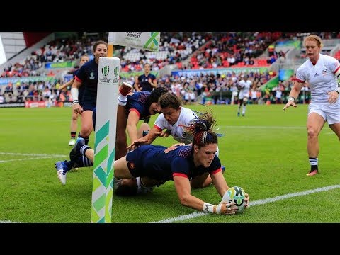 France - USA [RugbyFéminin//WorldCup2017] Petite Finale