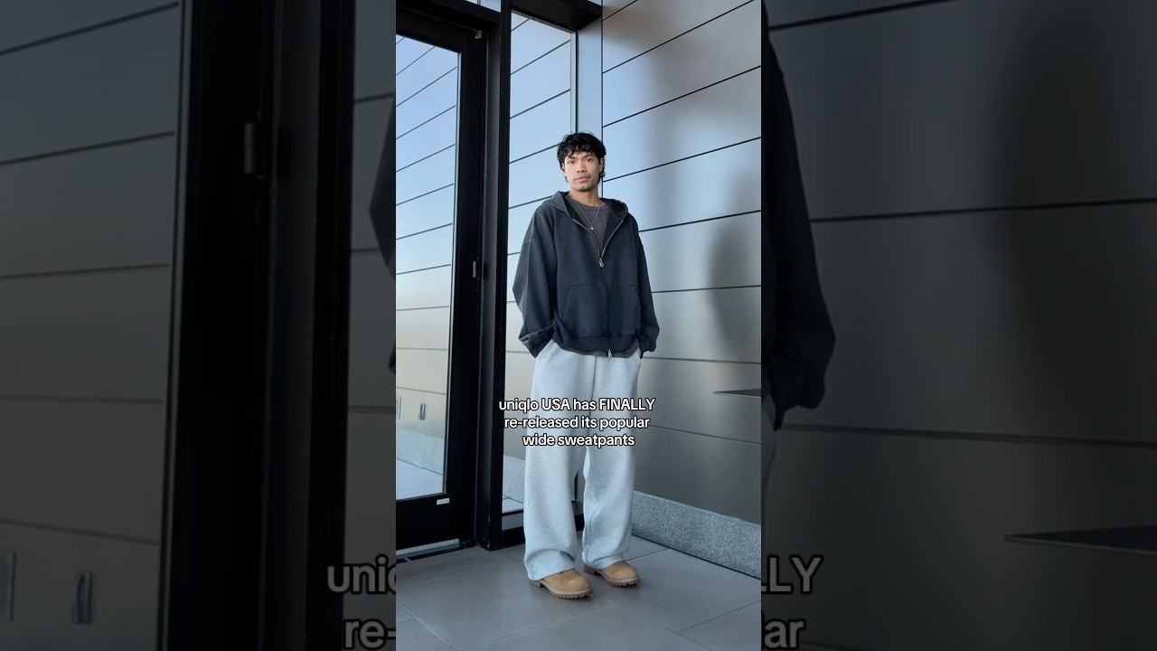THE NEED for ur closet essential 🫣 #uniqlo #uniqlou #uniqlolifewear #sweatpants #sweatpant #sweats