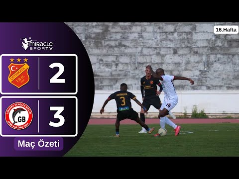 Çetinkaya TSK 2-3 DND Larnaka Gençler Birliği SK (16.Hafta Maç Özeti)