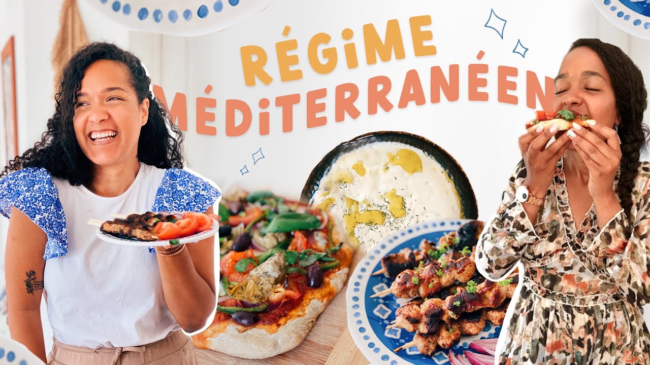 Le Régime Méditerrannéen En 3 Recettes SAINES, GOURMANDES, et SAVOUREUSES !