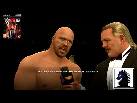 PS3 WWE 2K16 - 2K Showcase #1: Steve Austin vs Jake "The Snake" Roberts