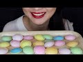 ASMR SATELLITE WAFERS UFO CANDY FLYING SAUCER CANDY MUKBANG NO TALKING Wendyasmr