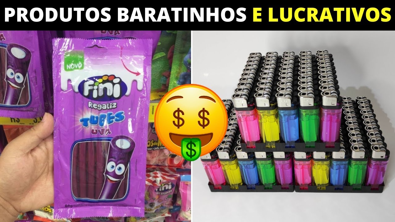 6 Produtos BARATINHOS para ganhar dinheiro