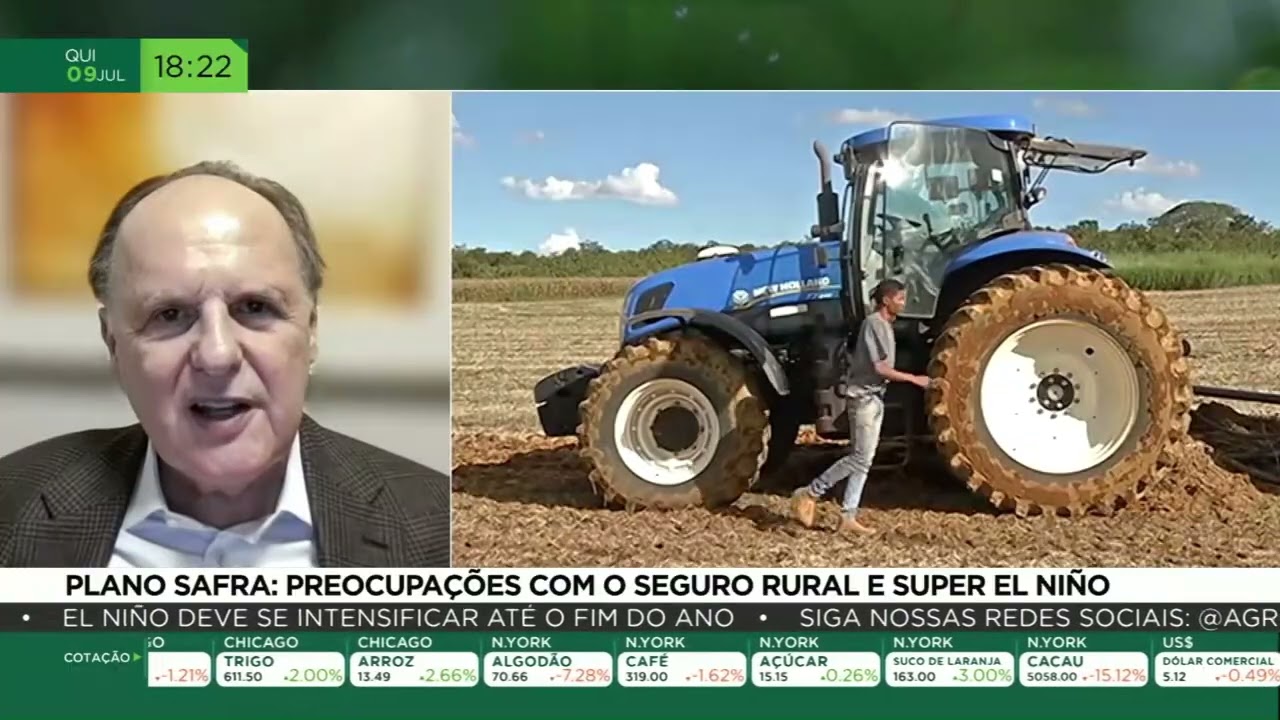Plano Safra: preocupações com o seguro rural e super El Niño