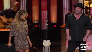 Carly Pearce &amp; Lee Brice perform &quot;I Hope You&#39;re Happy Now&quot; Live at the Grand Ole Opry