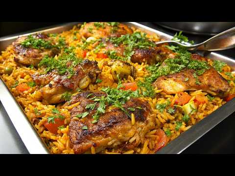 Dieses Hühnchen mit Reis wird dich verrückt machen! Niemand kennt dieses Rezept! Billig und einfach!