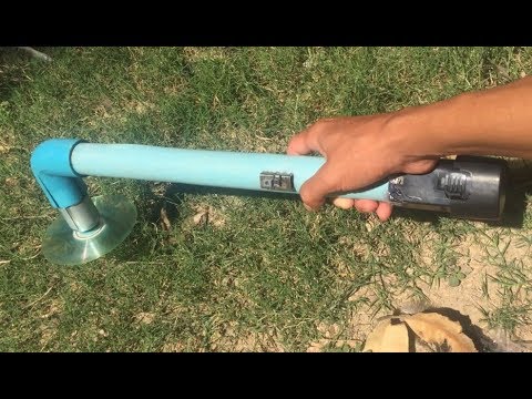 How to make a powerful grass cutter using 775 DC motor