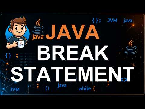 33 Java Control Statements Break Statement Explained