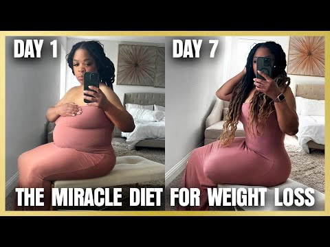 20 lbs in 7 days🔥 what I ate to lose the weight | the 7 day weight loss challenge| Kisharose