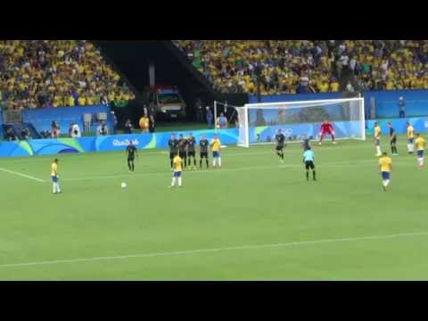 Gol de Neymar contra a Alemanha na final Olimpiadas Rio 2016