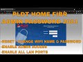 PLDT HOME FIBR ADMIN PASSWORD 2021 2022 FORGOT PASSWORD For Model AN5506 04 Firmware RP2646