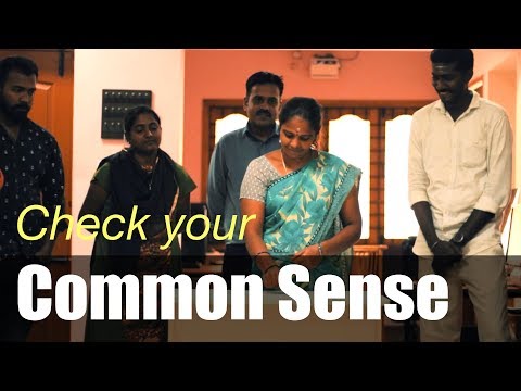 Sense - Check your common sense | Team building activity Challenge for employees