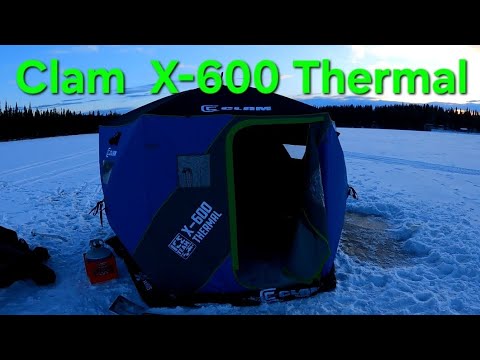 CLAM X-600 Thermal | Icefishing Tent Review