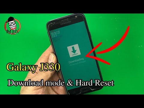 Samsung Galaxy J330 Download mode & Hard Reset