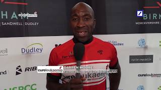 West Brom coach Darren Moore has a message for Deutsche Bank's staff