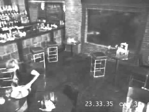 toxicjunction Video   Waitress Slips and Smashes into Store Window   ToxicJunction com