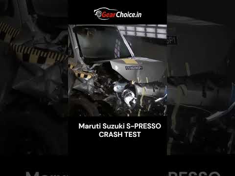 Maruti Suzuki S-Presso Crash Test 2025