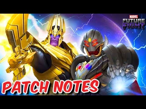 a day early??? Infinity Ultron & King Thanos patch notes - Marvel Future Fight