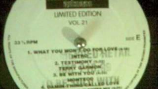 Terry Garmon - Testimony - Classics CD Hits On Vinyl !