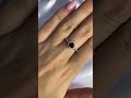 Серебряное кольцо с рубином 1.197ct