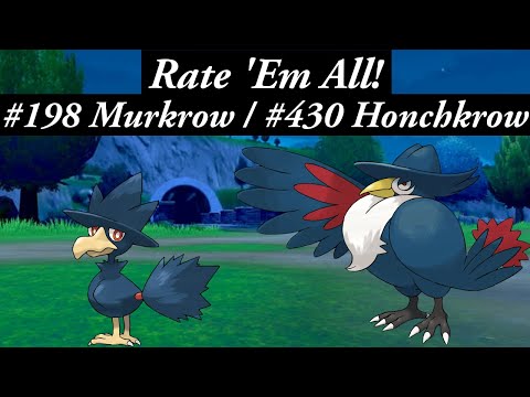 HONCHKROW is the PERFECT Murkrow Evolution. RATE EM' ALL! Ep 430-198