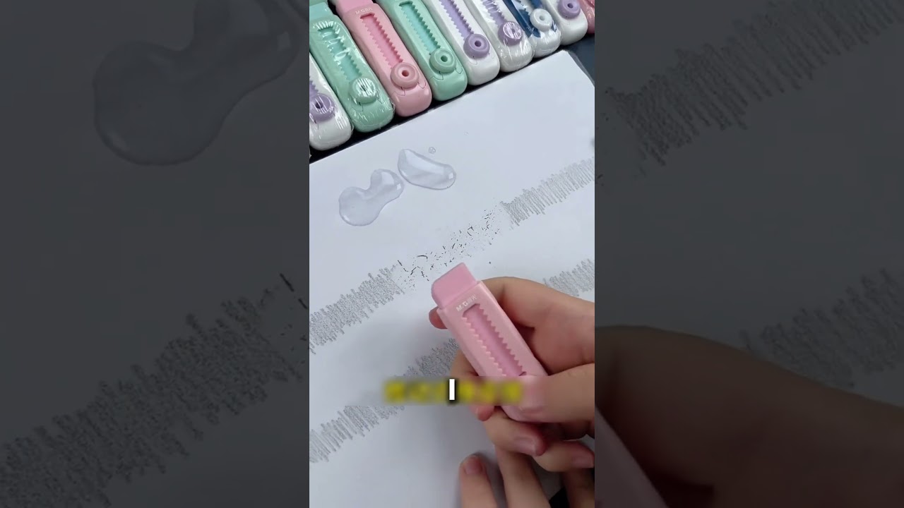 Magical Foldable Eraser #shorts #stationery