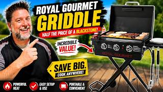 🔥 Royal Gourmet Griddle Review | Better Than a Blackstone for HALF the Price? 🤔🍔