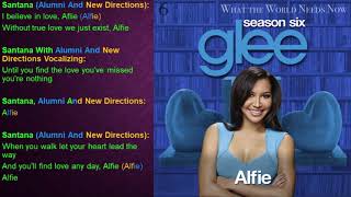 Alfie Glee Lyrics
