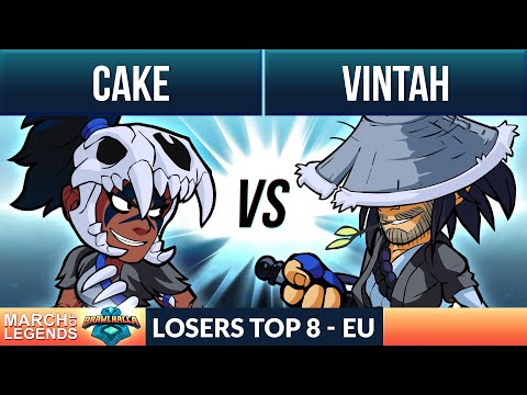 Cake vs Vintah - Losers Top 8 - March Of Legends EU 1v1
