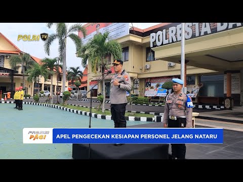 KAPOLRESTA BANYUWANGI PIMPIN APEL KESIAPAN OPERASI LILIN NATARU 2025