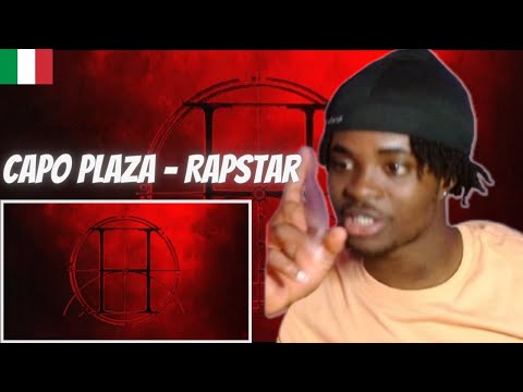 Capo Plaza - Rapstar (Official Visual Art Video) | Italian Rap (Reaction)