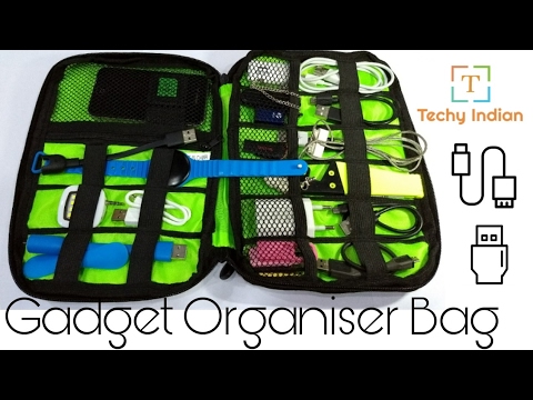 Electronic Gadget Organizer Case