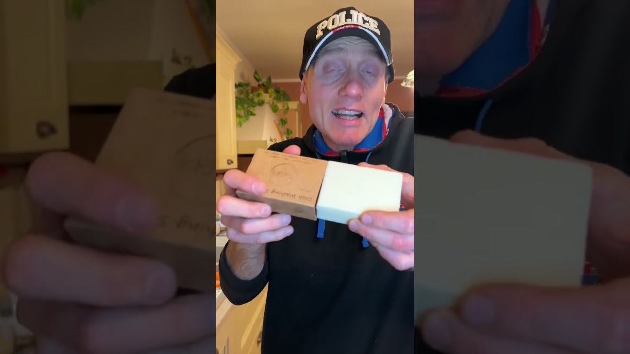 Sapone solido per lavare i piatti: 0 plastica dentro e fuori