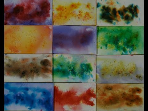 Colourcraft Brusho - How To Enhance Their "Wow!" Magic/Colour Separation.