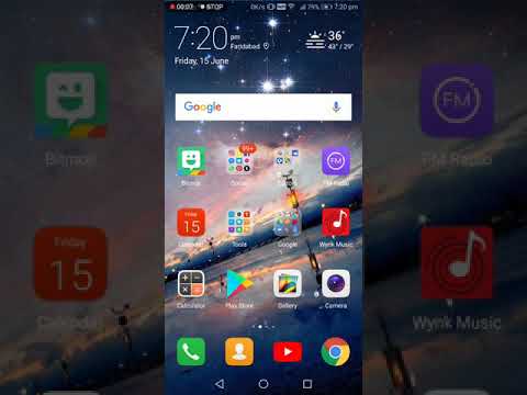 How to disable notifications from coming on your lock screen ( in HONOR 7x)