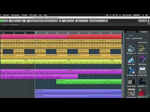 Cubase 9 100: What's New in Cubase 9 - 2. Toolbars  Controls