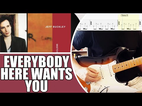 Everybody Here Wants You - Jeff Buckley | Guitar cover with tabs #19